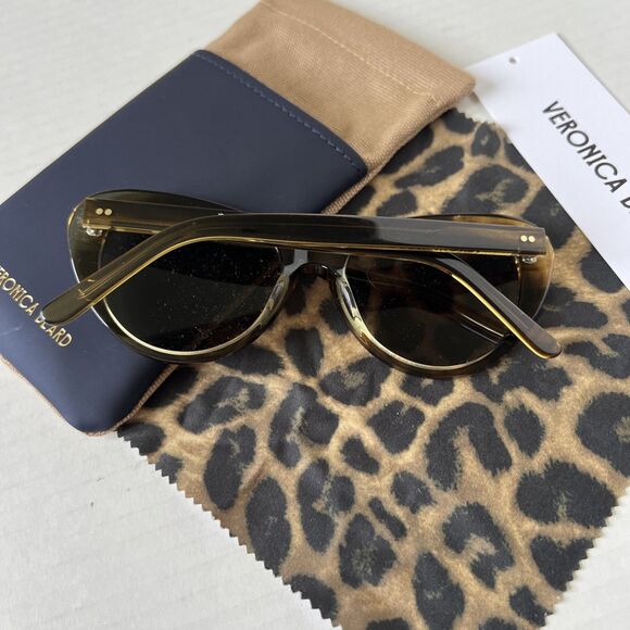 Veronica Beard Edie Cat-Eye Sunglasses Sunglasses Tortoise NWB main image 6